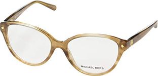 Michael Kors Women's Kia Glasses Frames, Brown, Floral, UK 40