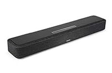 Denon Home Sound Bar 550 Compact Home Theater Sound Bar with Dolby Atmos, DTS:X, WLAN, Bluetooth, AirPlay 2, HEOS Built-in, HDMI eARC, 4K Ultra HD, Dolby Vision, HDR10