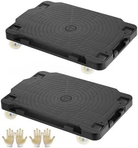Furniture Moving Dolly, 40X28 CM,100kg Capacity,Portable Moving Rollers Heavy Duty,Portable Dollies for Heavy Appliance (2)