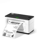 MUNBYN Shipping Label Printer, USB 4x6 Label Printer, USB Thermal Printer for Shipping Labels Home Small Business, Compatible with Canada Post, Purolator, UPS FedEx, DHL (Not Bluetooth) White