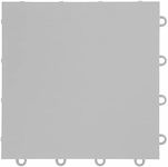 IncStores 3/8 Inch Thick Indoor Basketball Court Flooring | Build The Ultimate Space for Basketball, Tennis, and More with Moisture-Resistant Plastic Floor Tiles | Graphite, 104 Tiles