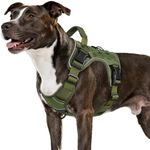 WINGOIN Green Tactical Dog Harness 