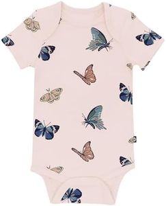KYTE BABY Bodysuit in Blush Butterfly