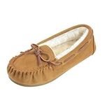 FIBURE Womens Moccasin Slippers Mic