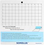 SOMOLUX Adhesive Cutting Mat Standard-Grip 5 Pcs Suit for Silhouette Cameo, Kricut Die Cutting Machine, 12 ×12 Value Pack