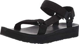 Teva Women's Midform Universal LTR W's Platform Sandals, Black (Black 513), 4 UK