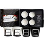 Aromahpure Luxury Scented Candles (Set-1) (4 X 60g Each)(100% Soy Wax) - Sweet Bloom, FLORGASM, Obsession, Exotica Fragrance Candles for Home & Gift Sets