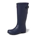 Joules Women's Field Welly Wellington Boots, French Navy, 7 UK