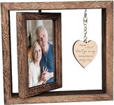 Memorial Photo Frame, Rotating Photo Frames, Sympathy Gifts for Loss of Loved One, Bereavement Gifts, Memorial Gift For Mum Dad Friends