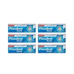 6 x Fixodent?Denture Adhesive Cream Food Seal 40g by Fixodent