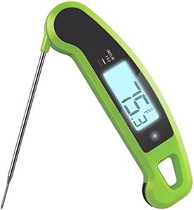 Lavatools PX1D Javelin PRO Duo Ultra Fast Professional Digital Instant Read Meat Thermometer for Grill and Cooking, 11.5cm Probe, Auto-Rotating Backlit Display, Splash Resistant – Wasabi