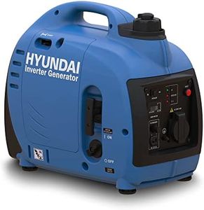 Hyundai 1000W / 1kW Petrol Inverter Generator, Pure Sine Wave Output, Portable, Lightweight & Style, Low Noise, 3 Year Warranty