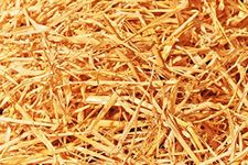 Double F Farms Premium 100% Natural Wheat Straw, Animal Bedding, Garden Cover, Grass Cover, Mulch, and Farm Wheat Straw