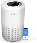 LEVOIT Air Purifier for Home Bedroom, Smart WiFi Alexa Control, Covers up to 915 Sq.Foot, 3 in 1 Filter for Allergies, Removes Pollutants, Smoke, Dust, 24dB Quiet for Bedroom, Core 200S, White