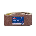 SALI 15 PCS Sanding Belts 4 * 24 Inch,Belt Sander Belts 40G+80G+120G+240G+400G,for Sanding Wood,Metal and Paint-15 Pack