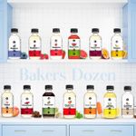 Dolce Flav Baker's Dozen Pack - 2 Oz.x13 - 1 Free Flavor - Multipurpose Flavoring Oil for Candy Making, Extracts and Flavorings for Baking, Lip Balm, Ice Cream, Ultra Concentrated Ingredients
