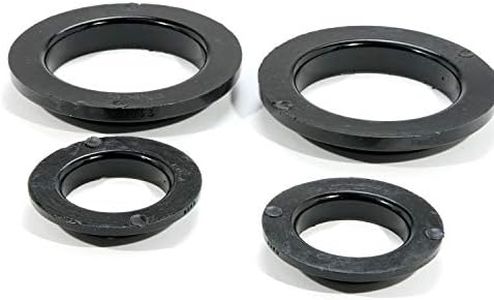 BBK 2546 Coil Spring Isolator Kit - Rear - Polyurethane for Ford Mustang,Black
