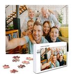 Custom Puzzles from Photos Custom Puzzle 1000 Pieces,ATOOZ Personalized Puzzle Custom Wooden Puzzle for Mom Women Custom Mother's Day,Birthday,Wedding Gifts