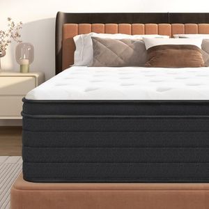 SogesSleep Matelas Queen Size Gris 30,5 cm S6-20HZKZ-H7B12Q-WG