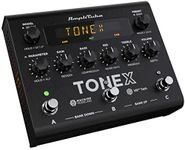 IK Multimedia TONEX Pedal: AI Machine Learning Multi Effects Pedal - Black Guitar Pedal - Distortion Style - 1000+ Tone Models