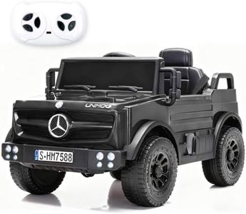 12V Kids Cars,Electric Car for Kids,Ride on Toys for Boys Girls-Black