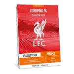 Tick&Box - Gift Box - Liverpool Stadium Tour for 2 - Visit The Home of Football - Football Gift - Experience Gift for Football Fans - Anfield Stadium - Valid for 2 Years