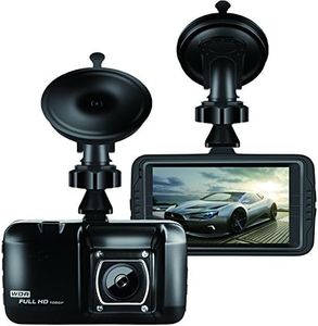 Dash Cam 3.0 Inch Car Camera 1080P FHD Dashboard Cam Recorder 170 Wide Angle WDR Built In G-Sensor Loop Recording Parking Monitoring with Night Vision