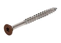 DeckWise #10x2-1/2" Bugle-Head All-Purpose Screws, 305 Stainless Steel T15 Deck Screws Cover 100 Sq. Ft. of Decking (350 Pack)