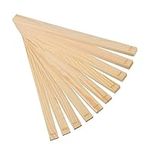 10pcs Pottery Rolling Guide Sticks, 5 Sizes Wooden Rolling Pin Guides Polymer Clay Depth Guide Wooden Clay Tools for Pottery Polymer Clay Thickness