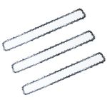 18 Inch S62 Chainsaw Chain for Poulan, Kobalt, Echo, Ego, Greenworks Chainsaw 3/8" Pitch, 050" Gauge, 62 Drive Links(3 Chains)