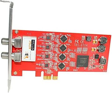 TBS®6704 ATSC/Clear QAM Quad Tuner PCIe Card for IPTV Server