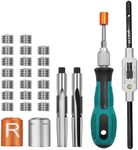 alltoo Set Repair Thread9/16 inch Bicycle Thread Tapping Device Cycle Crank Saver Kit Pedal Thread Repair Tap Universal Thread Tool