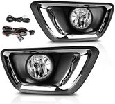 AUTOSAVER88 Fog Lights Compatible with 15-19 2015 2016 2017 2018 2019 Chevy Colorado Fog Light Replacement,with 5202 12V 24W Bulbs,Wiring Harness and Switch