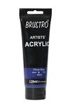 BRUSTRO Artists Acrylic Paint 120ml Phthalo Blue