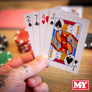 M.Y Texas Hold'em Poker Set – 300 Piece Casino Chip Set