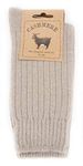 WEST COAST KNITWEAR Womens Fine Cashmere and Merino Wool Super Soft Socks, Grey, One Size