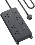 TROND Power Bar Surge Protector USB