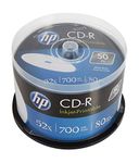 HP CD-R IJ PRINT 52X 50PK Box HP 700MB