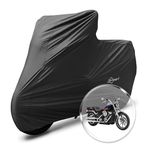 Neodrift 'NeoMax' Bike Cover for Harley Davidson Low Rider (All-Weather Motorcycle Protection, Water & UV Resistant, Dustproof, Windproof) (Color-Black)