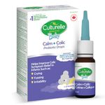 Culturelle Probiotics Calm Plus Colic Baby Probiotic Drops, 8 ml, Helps Soothe Colic, Fussiness, Crying & Irritability, Supports Digestive Health and Comfort for Babies 1-36 Months