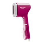 Rowenta, Steamer for Clothes, PurePop Handheld Steamer, 1.5Lbs, 15 Second Heatup, 2.3 Oz Capacity, 1150 Watts, Ironing, Pink Clothes Steamer, Vacation Essentials, Travel Must Have, DR2023