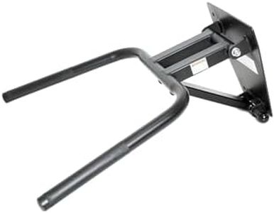 Next Fitness Wall Mounted Dip Station - Folding Wall Parallettes Bar for Calisthenics, Bodyweight and Weighted Dips, Pullups - Perfect for Home Gyms, Garages, Gardens, Etc.