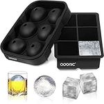 Adoric Ice Cube Molds for Whiskey, 
