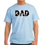 CafePress Soccer DAD Ash Grey T Shirt Men's Traditional Fit Light Casual Tshirt