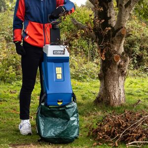 Hyundai Electric Garden Shredder – Powerful Mulcher for Branches