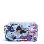 Vera Bradley Women's All in One Crossbody Purse with RFID Protection, Butterfly by-Recycled Cotton, Size