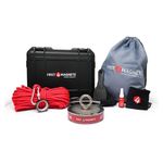 2,080kg Pull - Titan Magnet Fishing Kit with Super High Power 140mm Neodymium Double Eyebolt Magnet | Gloves, Thread Locker, 20M Rope, Cloth, Bag, Tape & Branded Box | Recovery & Treasure Hunting