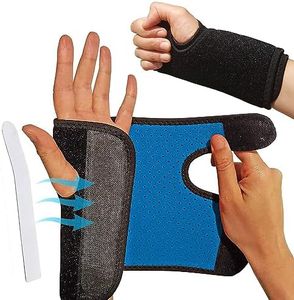 RiptGear Carpal Tunnel Wrist Brace Support - Adjustable Wrist Brace for Women and Men - Hand & Wrist Splint Compression Support for Tendonitis Wrist Brace for Carpal Tunnel - Right Hand