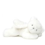 GUND My Little Angel Bear, Spiritual Plush Toy Teddy Bear with Chime, White, 7"