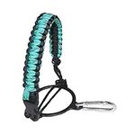 Water Bottle Strap Paracord Handle with Safety Ring Paracord Handle Carabiner Water Bottle Handle Strap for Outdoor Activity Camping Fishing Hiking Traveling